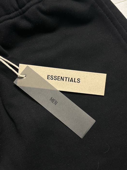 Шорти Essentials Fear of God | Чорні шорти FOG