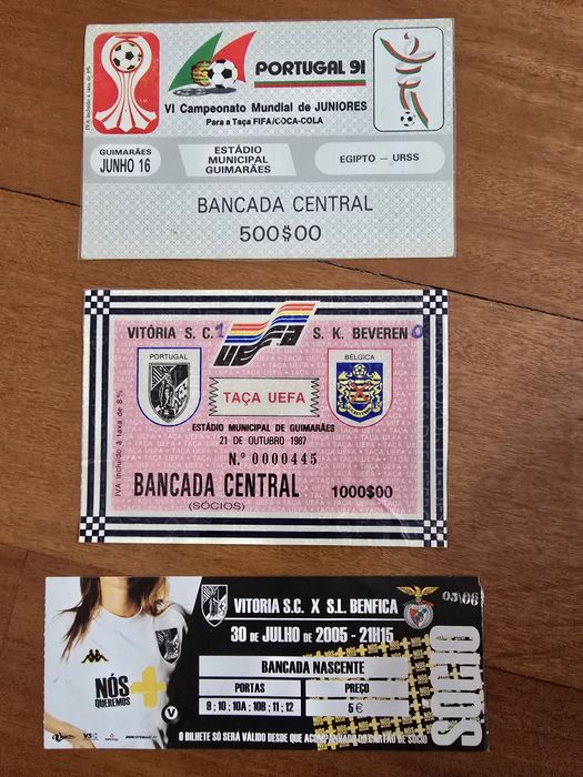 Bilhetes Vitória Sport Club