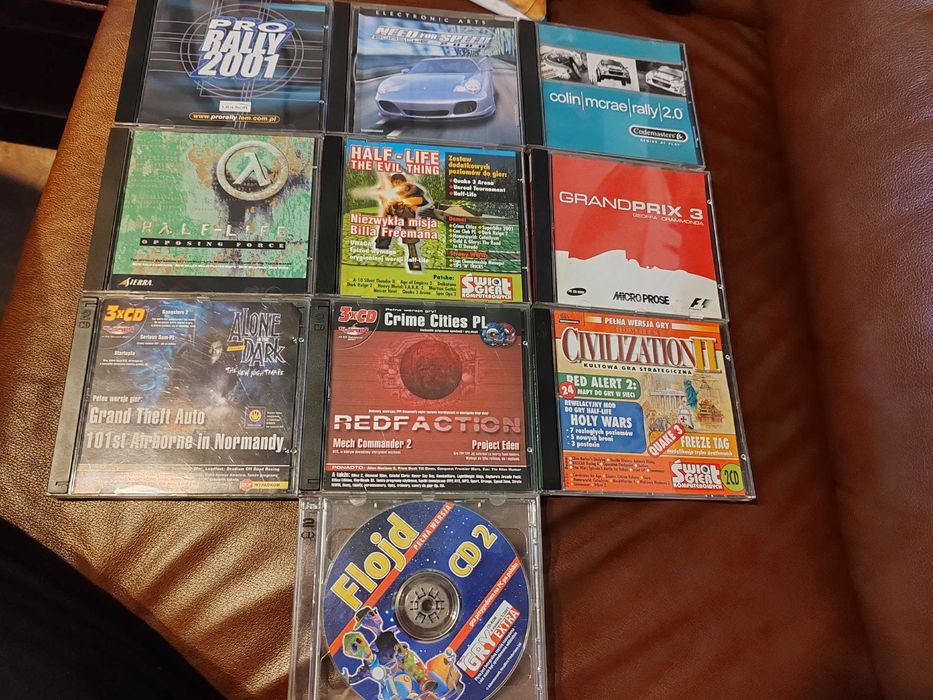 Gry retro / Half life, NFS, GTA, Colin McRae