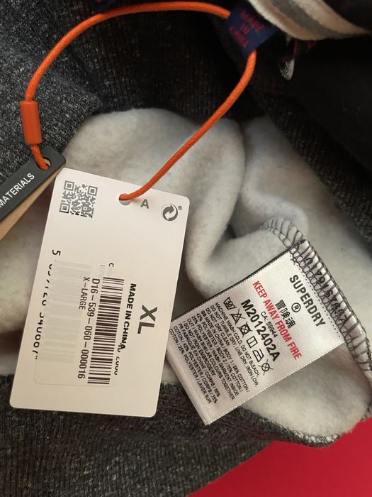 Толстовка зип худи SuperDry L-Xl