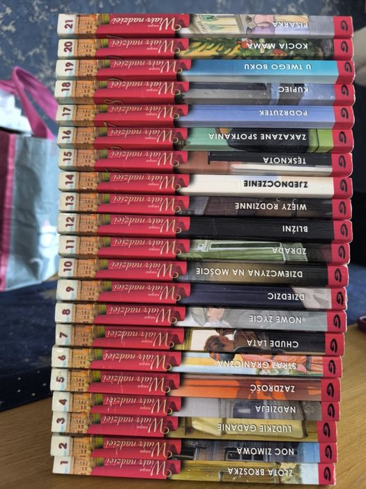 Saga Wiatr Nadziei komplet! Tomy 1 - 21 - Frid Ingulstad