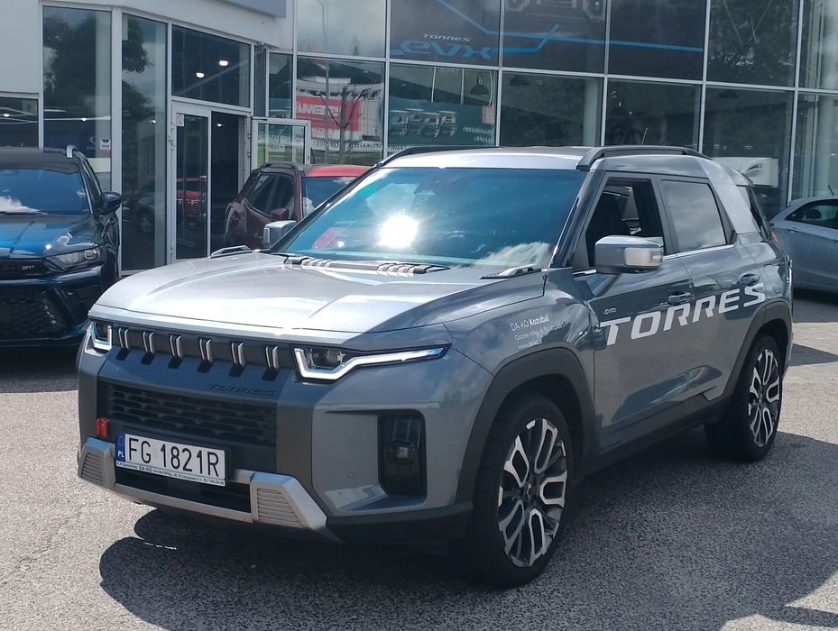 SsangYong/KGM Torres WILD 4x4 AT 1.5 163KM, skóry, 10 lat gwar. MEGA RABAT OKAZJA !!!
