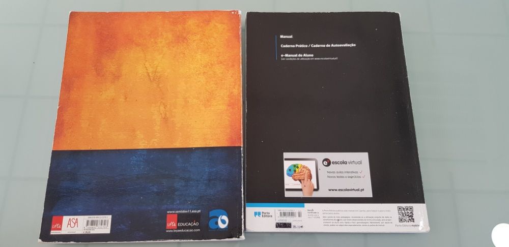 Manuais Matemática /Portugues 11º ano