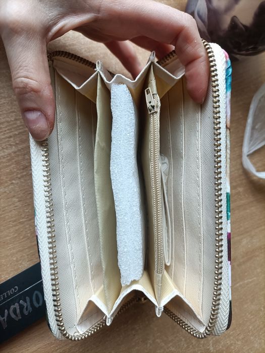 Nowy portfel w kotki