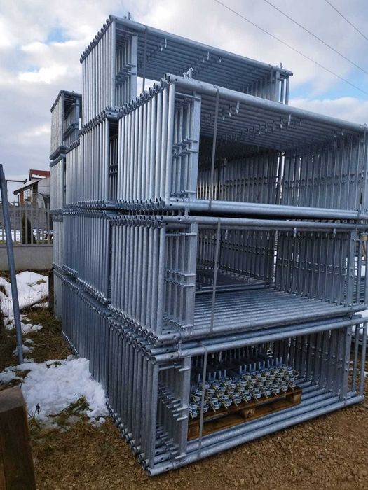 Rusztowanie elewacyjne Plettac 156m dostawa nowe rama podest