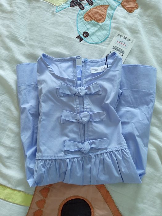 Vestido menina Zara novo