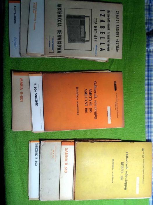 UNITRA instrukcje serwisowe Biała • OLX.pl