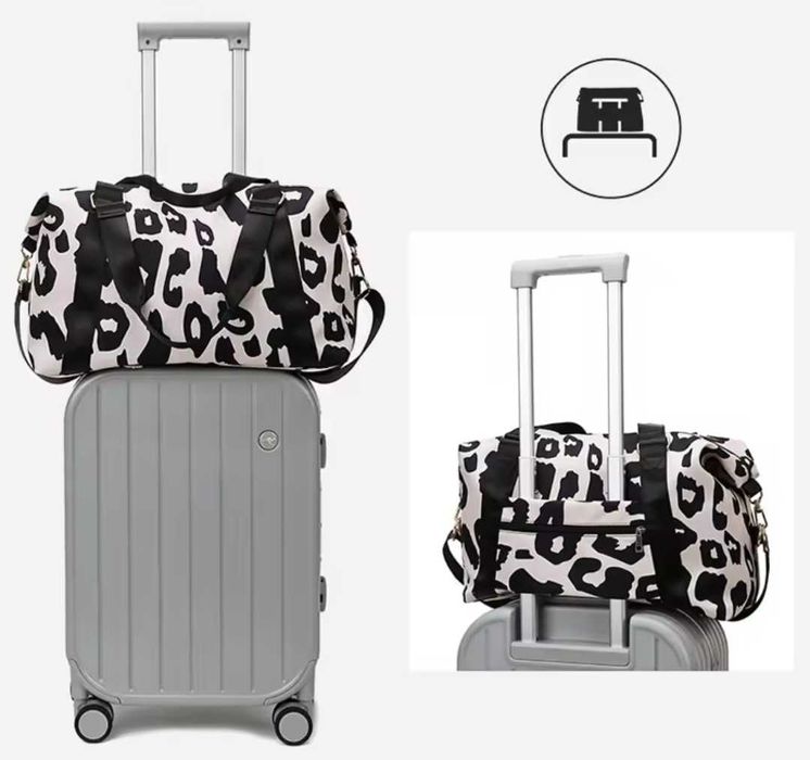 Elegancka damska torba na ramię z wytrzymałego materiału modny design