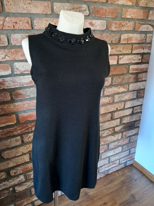 Czarna Sukienka zara roz 38