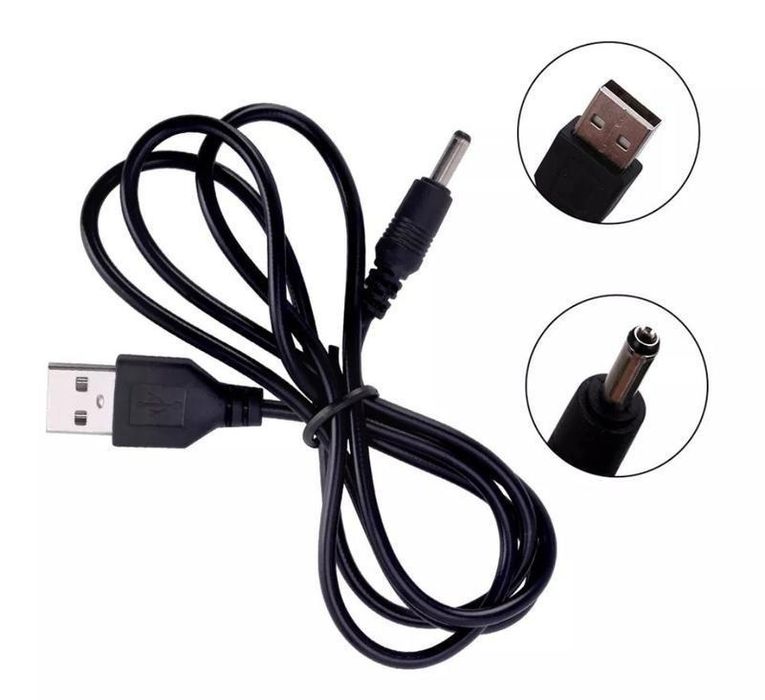 Зарядка usb 5v зарядний пристрій живлення електроніки 3,5×1,35мм