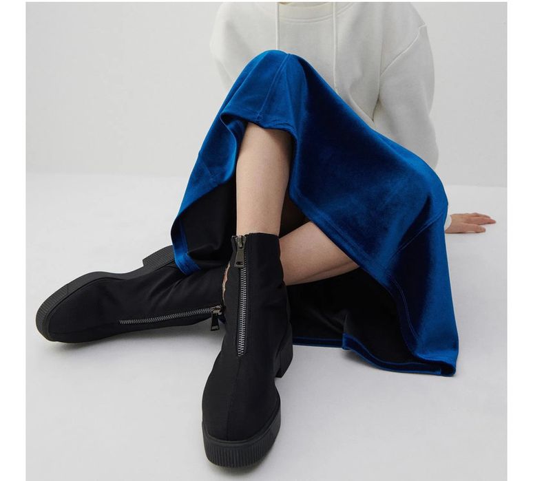 Утеплённые ботильоны