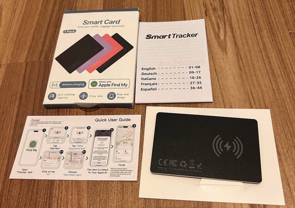 Розумний трекер карта для гаманця Smart Card