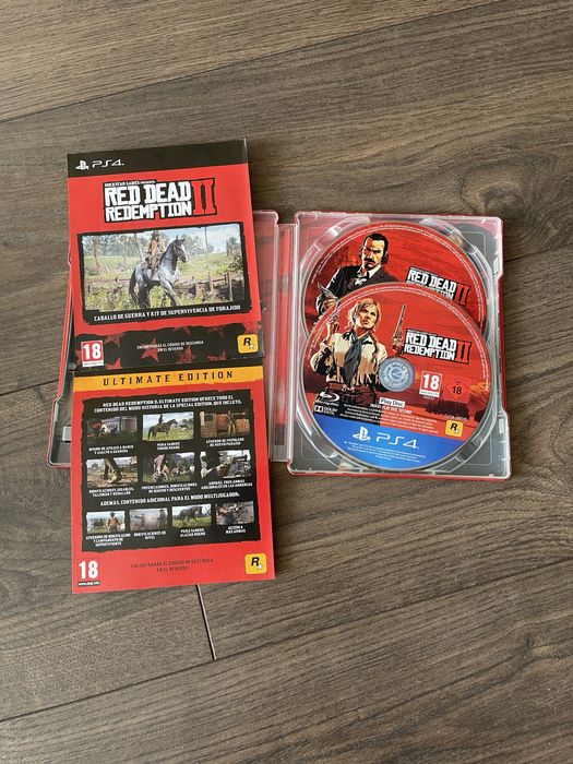 Red Dead Redemption 2 Steelbook ps4 ps5