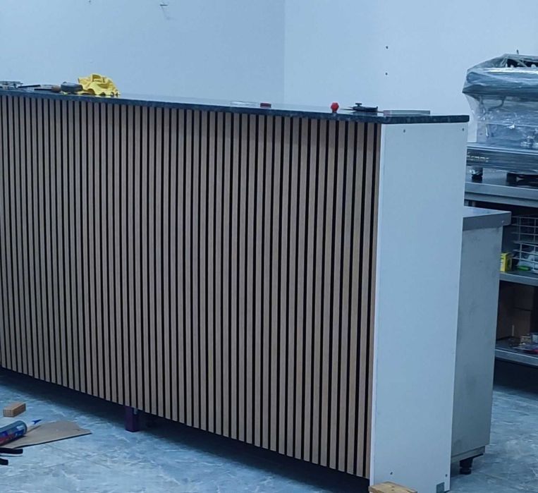 Balcão para bar restaurante hotel.