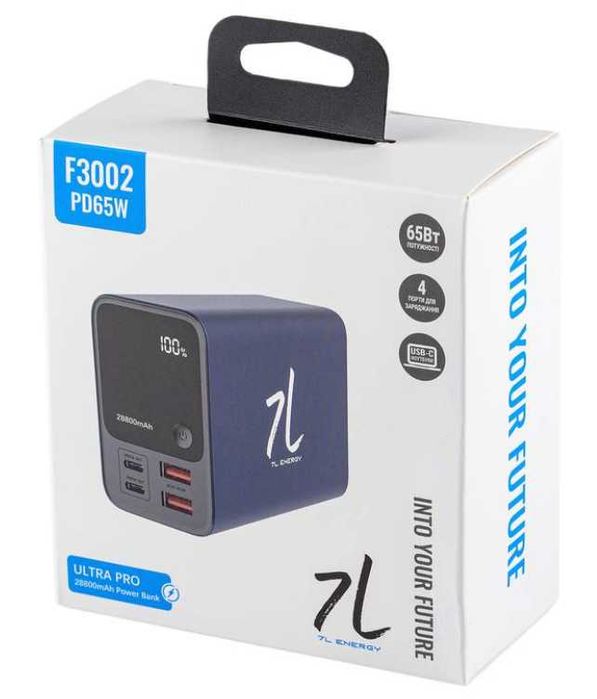 Портативна батарея 7L ENERGY F3002 65W