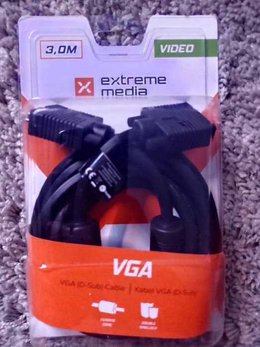 Kabel VGA 3M Extreme Media Video