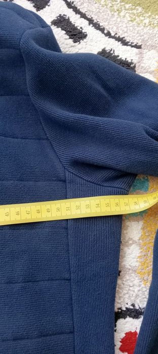 Bluza meska, ze stójką, xl, granatowa, na zamek