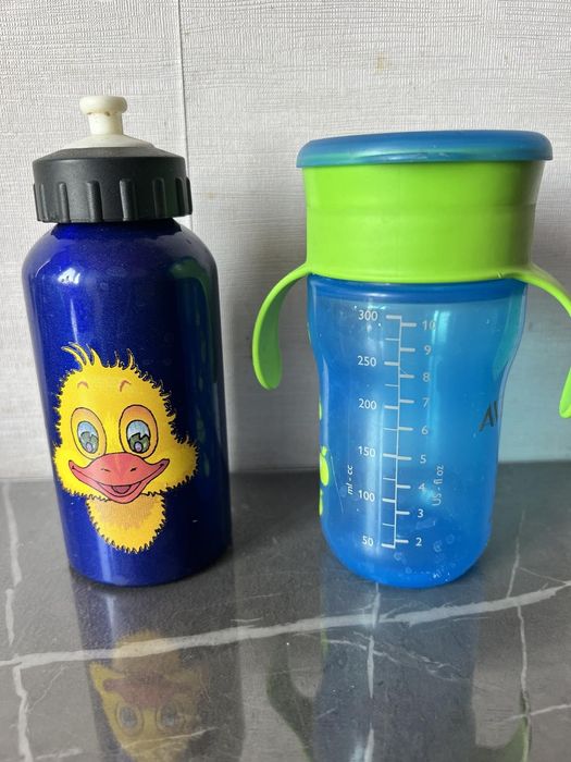 Бутылка поильник непроливайка