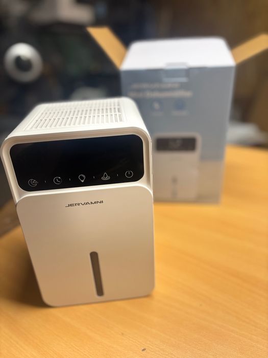 Cichy osuszacz LUXE 1200ml UV + LED wydajny pochłaniacz wilgoci dodomu