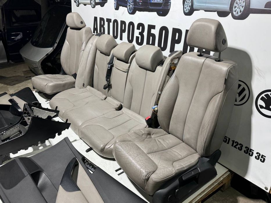 Сидіння пассат б6 сиденья сидушки салон алькантара passat b6 комфорт
