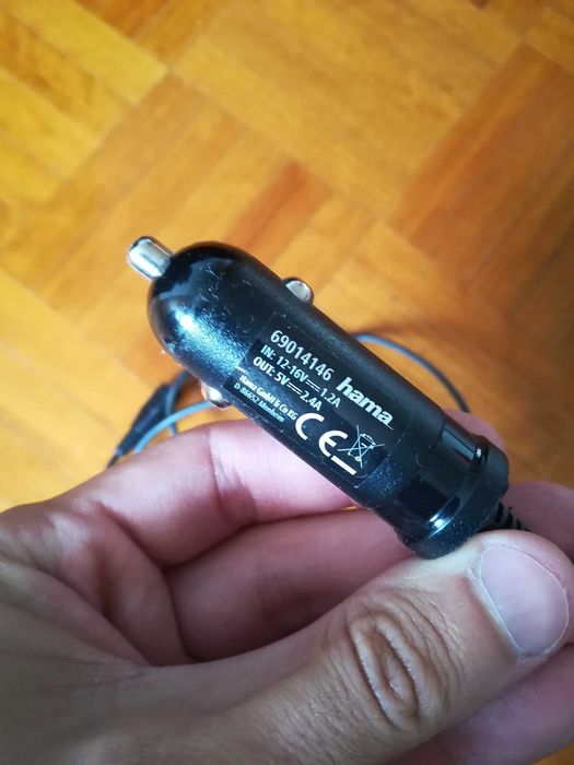 Carregador smartphone para automóvel