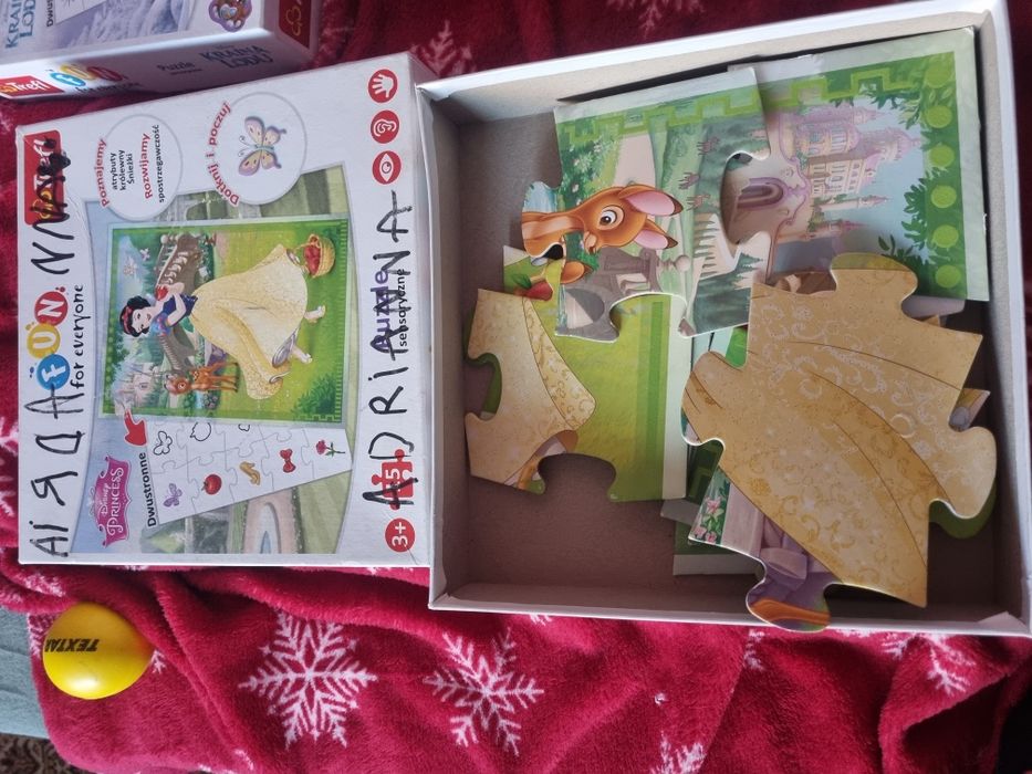 Puzzle sensoryczne disney