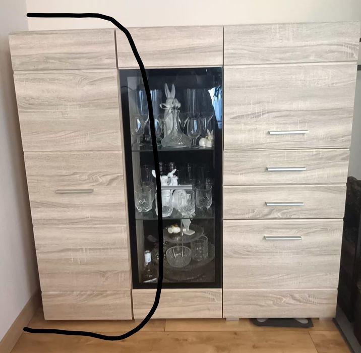 Szafka wisząca dąb Sonoma