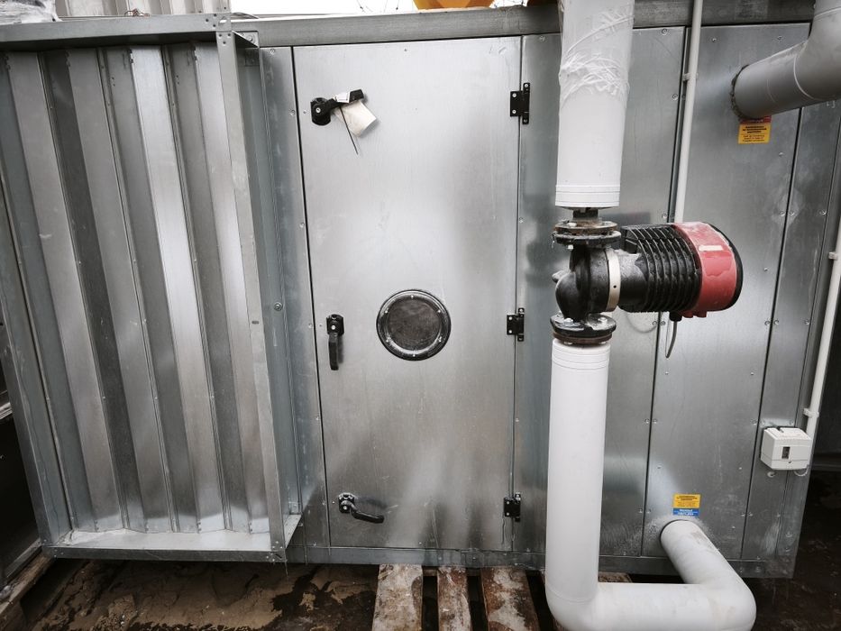 System ogrzewania przemysłowego Rippert RL63 2014 r. Ogrzewanie hali