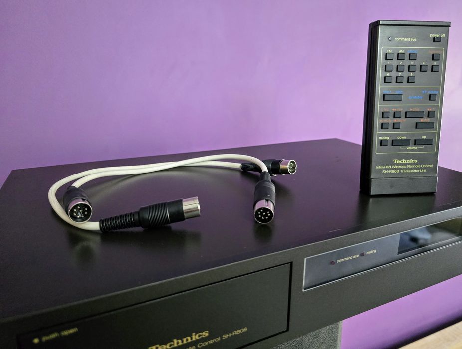 Technics SH-R808 R808 Stacja Pilot Magnetofon Gramofon Tuner B100 M280 ...