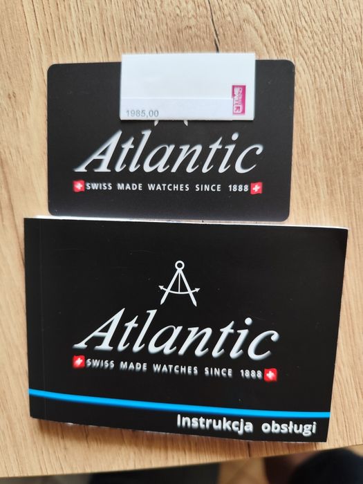 Zegarek męski Szwajcaria Atlantic