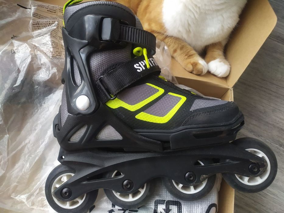 Роликовые коньки Rollerblade Spitfire XT регулируемый размер 33-36.6