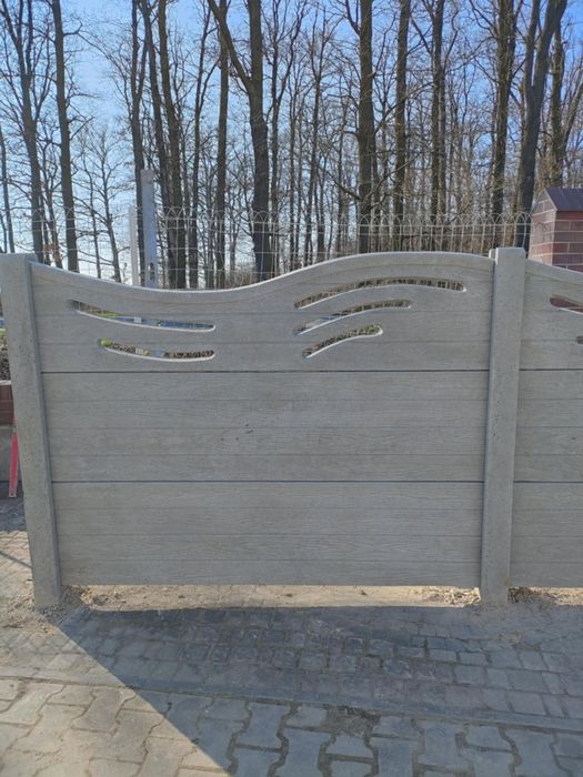 Ogrodzenia, płoty betonowe