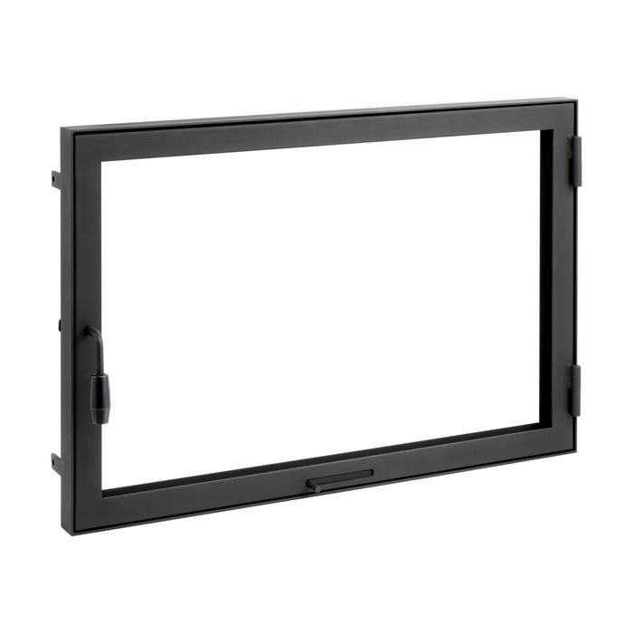 Drzwiczki ramka do kominka pieca szerokość 75cm wysokość 55cm 75x55cm