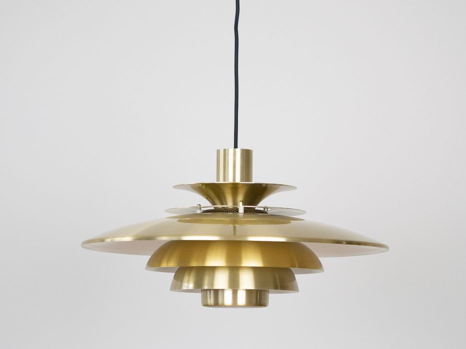 Duńska vintage lampa Verona proj. Kurt Wiborg, Jeka, lata 80te