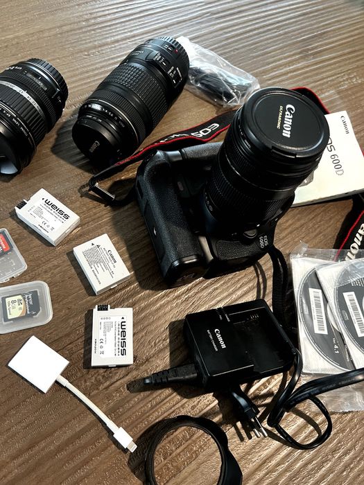 Canon EOS 600D – Kit Completo Profissiona