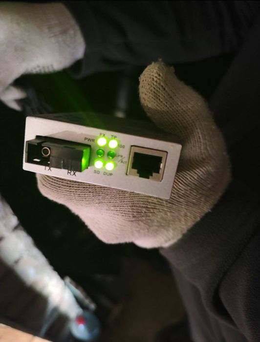 Медіаконвертер 1550 100Мбіт