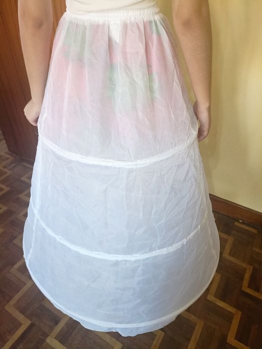 Vestido de festa com Saiote