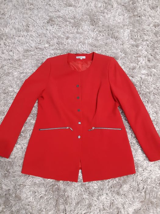 Płaszczyk 44 czerwony