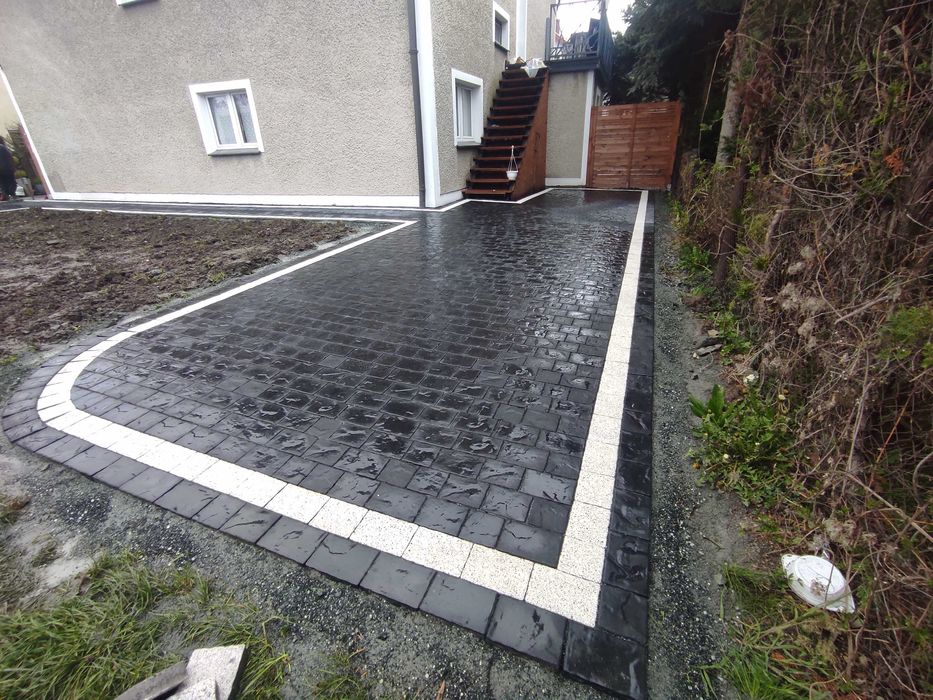 Układanie Kostki Brukowej,Betonowej, granitowej,Brukarstwo,minikoparka