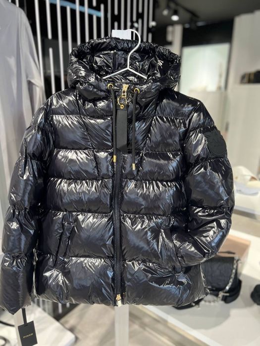 Чёрная куртка  пуховик пинко пінко  италия оригинал