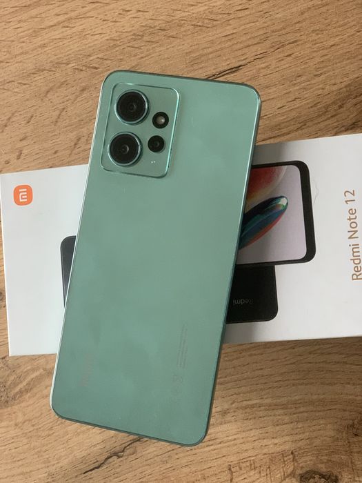 Redmi Note 12 Mint Green – Stan IDEALNY! 4GB RAM / 128GB ROM