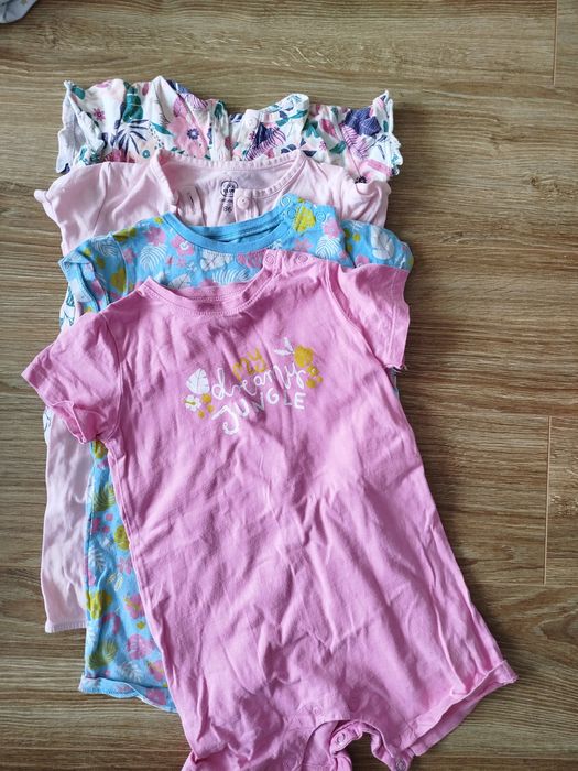 Rampersy piżamy r. 86 12-18 mcy