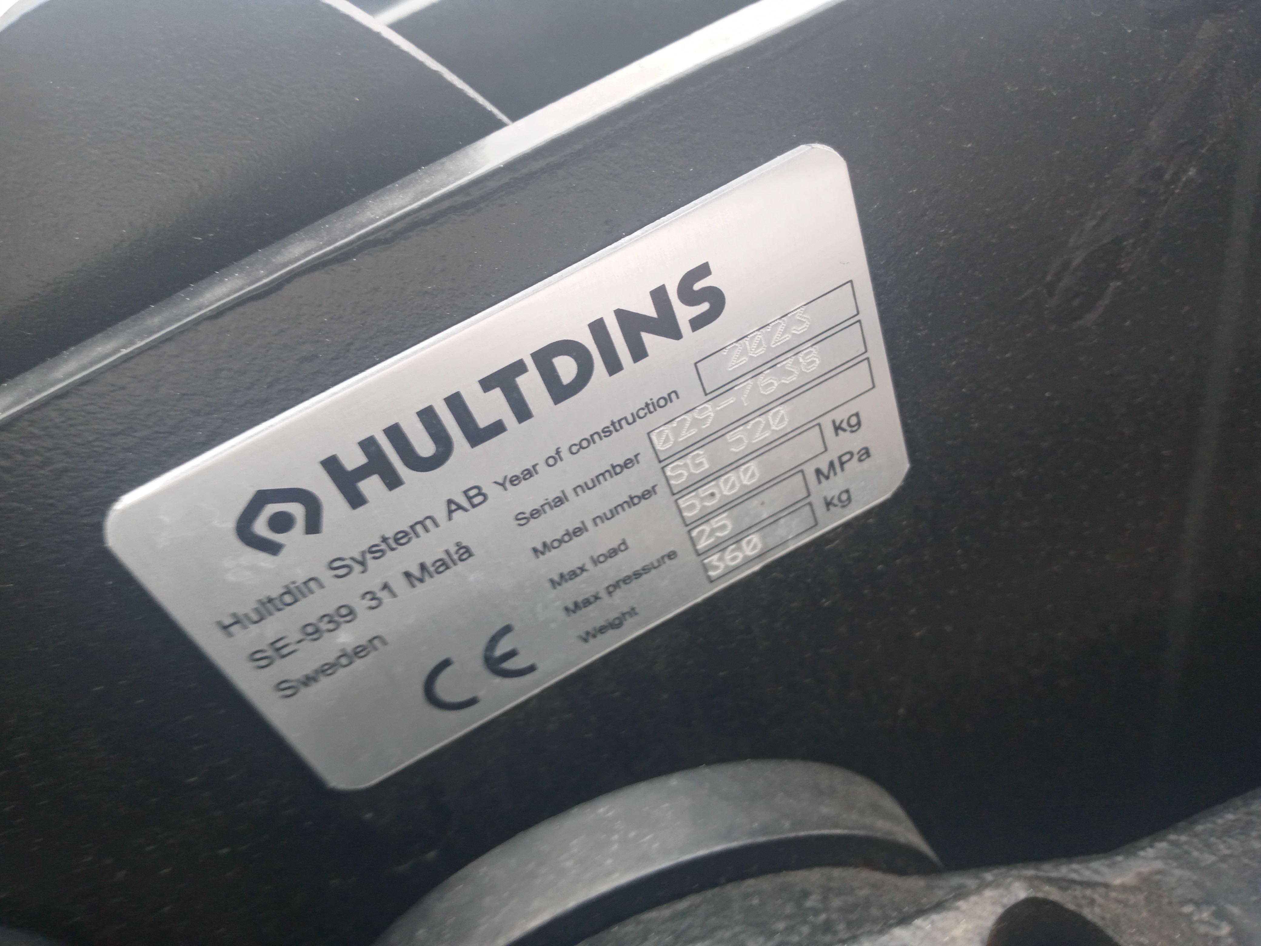Chwytak do drewna Hultdins SG520 Supergrip epsilon, loglfit