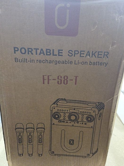 Zestaw do Karaoke mikrofon głośnik