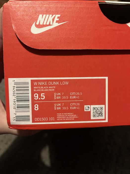 Nike dunk low 41
