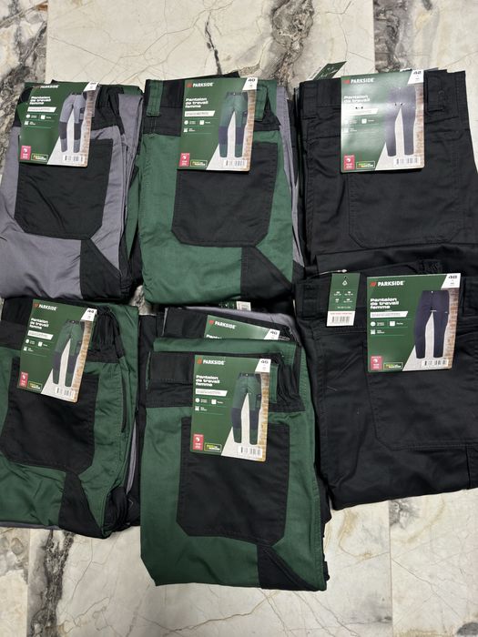 Штани робочі Parkside,комбінезони,шорти,куртки, футболки