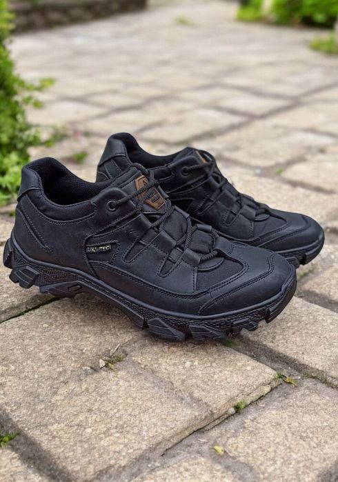 Тактичні кросівки шкіряні UT Скіф 36-46р Унісекс Койот олива чорний