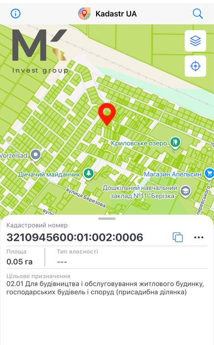 Ворзель. Земельна ділянка під будівництво. 5 соток