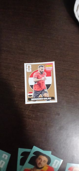 Vendo figurinha do Mohamed Salah