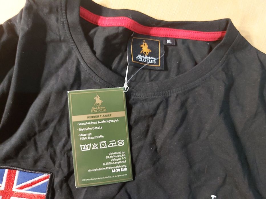 POLO CLUB ROYAL BERKSHIRE L T-shirt exclusive miękka